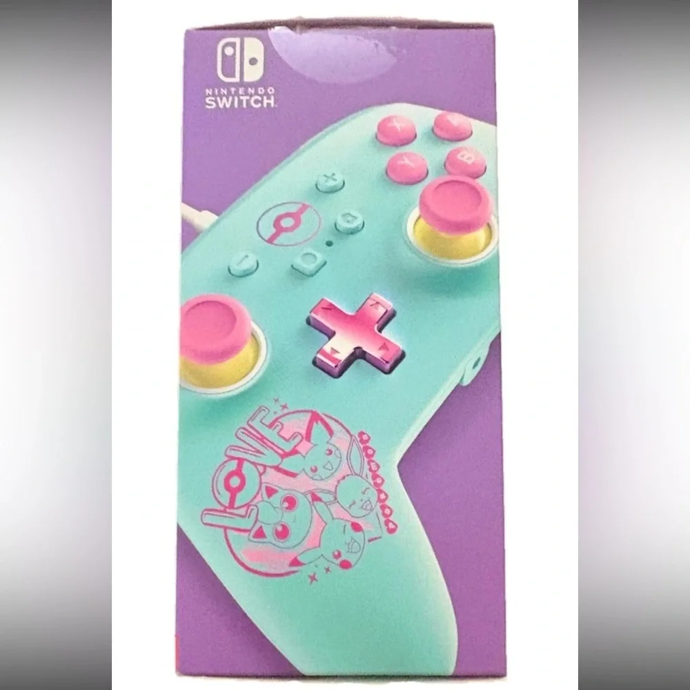 PowerA Enhanced Wired Controller for Nintendo Switch - Pokémon: Sweet Friends